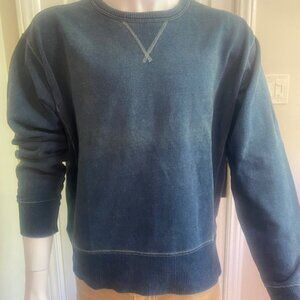 Men's Ralph Lauren Blue Fleece Sweatshirt XL